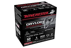 WINCHESTER DRYLOK 12GA 3" 1-3/8OZ #2 25 Round Case