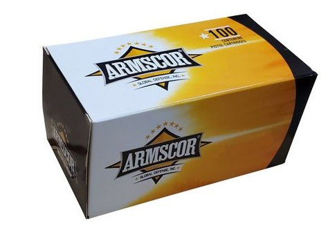 Armscor 10mm Value Pack Pistol Ammo - 180 Grain | Full Metal Jacket (100 & 1200 Rounds)