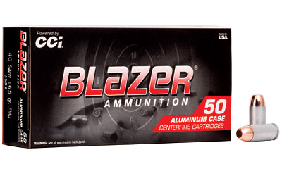 Blazer Ammunition, Blazer, 40 S&W, 165 Grain | FMJ |  (1000 Round Case)