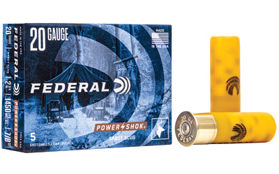 Federal, PowerShok, 20 Gauge, 2.75", .875oz, Sabot Slug, Hollow Point  (250 Round Case)