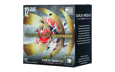 Federal, Federal Premium, Gold Medal, 12 Gauge, 2.75" Chamber, #7.5 Shot, 1 Ounce  (250 Round Case)