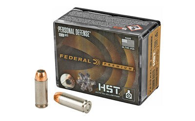 Federal, Premium Personal Defense HST, 10MM, 200 Grain, Hollow Point  (200 Round Case)