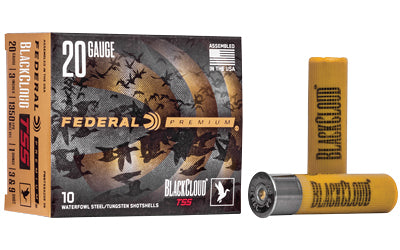 Federal, Black Cloud TSS with Flightcontrol Flex Wad, 20 Gauge 3", #3 and 9 Combo, 1 oz  (1000 Round Case)