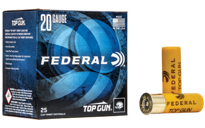 Federal, Top Gun, 20 Gauge 2.75", #7.5, 7/8 oz.  (250 Round Case)