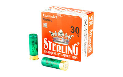 Sterling, Exclusive Series, 12 Gauge 2.75", #5, 1 1/6 oz, Shot Shell  (250 Round Case)