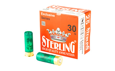 Sterling, Exclusive Series, 12 Gauge 2.75", #9, 1 1/6 oz, Shot Shell  (250 Round Case)