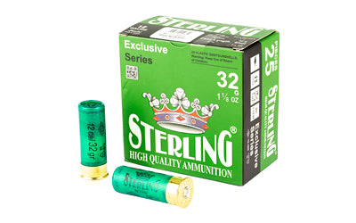 Sterling, Exclusive Series, 12 Gauge 2.75", #7, 1 1/8 oz, Shot Shell  (250 Round Case)