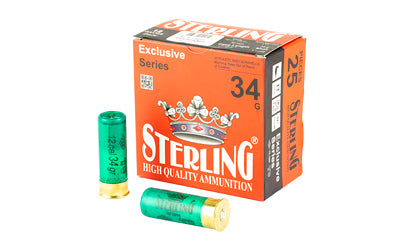 Sterling, Exclusive Series, 12 Gauge 2.75", #5, 1 3/16 oz, Shot Shell  (250 Round Case)