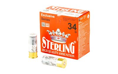 Sterling, Exclusive Series, 12 Gauge 2.75", #6, 1 3/16 oz, Shot Shell  (250 Round Case)