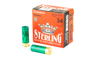 Sterling, Exclusive Series, 12 Gauge 2.75", #7, 1 3/16 oz, Shot Shell  (250 Round Case)