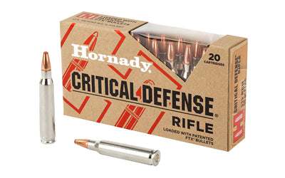 Hornady, Critical Defense Rifle, .223 Remington, 55 Grain | FlexTip |  (200 Round Case)