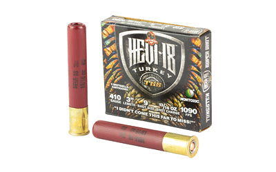 HEVI-Shot, HEVI-18, Turkey, 410 Gauge 3", #9, 13/16oz, TSS  (50 Round Case)