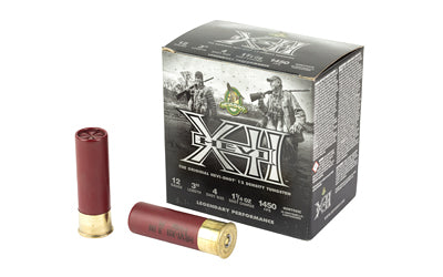 HEVI-SHOT, Hevi XII, 12 Gauge 3", #4, 1 1/4 oz, Lead  (250 Round Case)