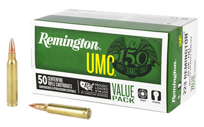 Remington, UMC, .223 Remington, 55 Grain | Full Metal Jacket |  (400 Round Case)