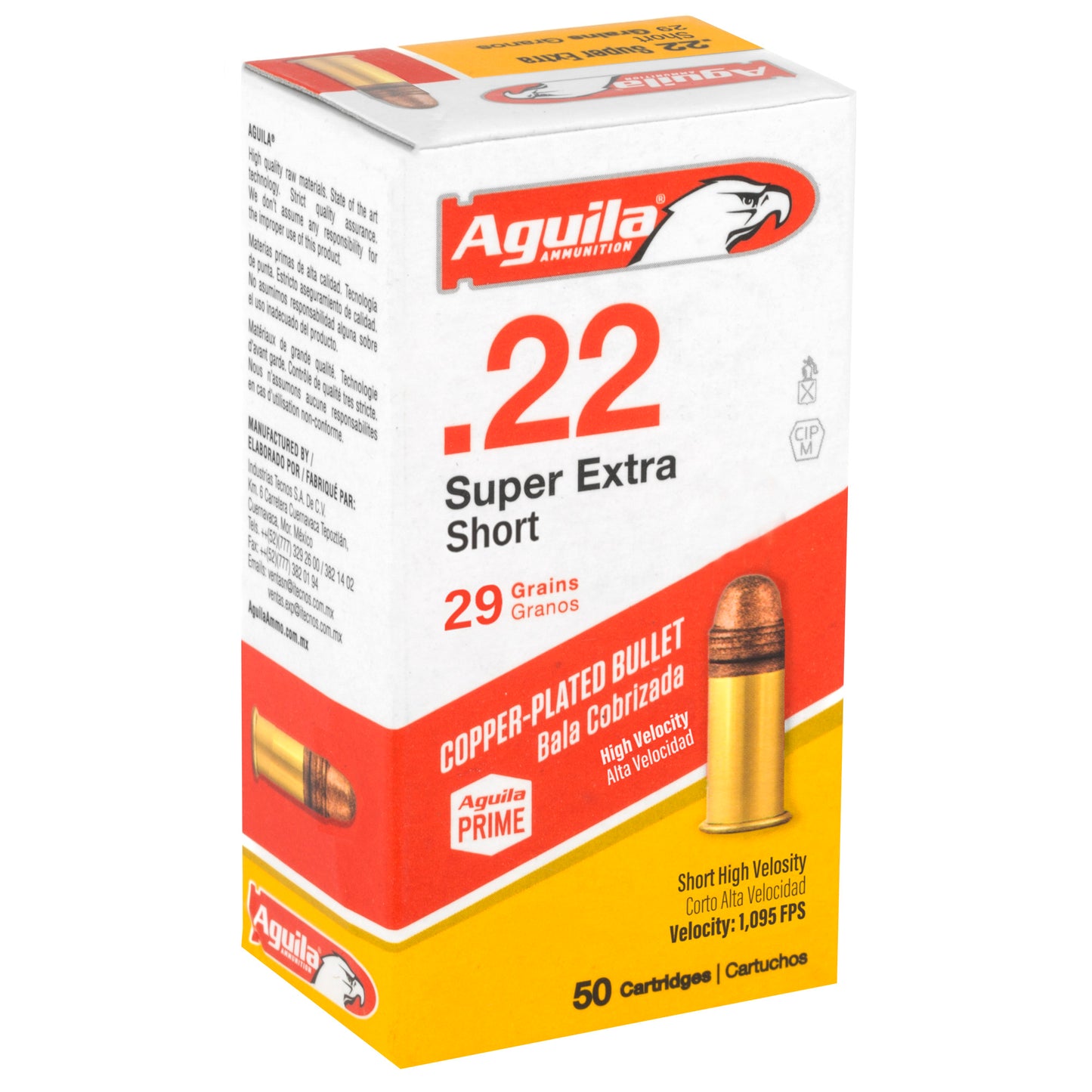 Aguila 22 Short Hv 29gr 50/1000