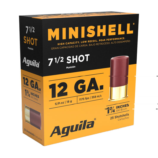 Aguila Minishell 12Ga #7.5 (25 Round box)