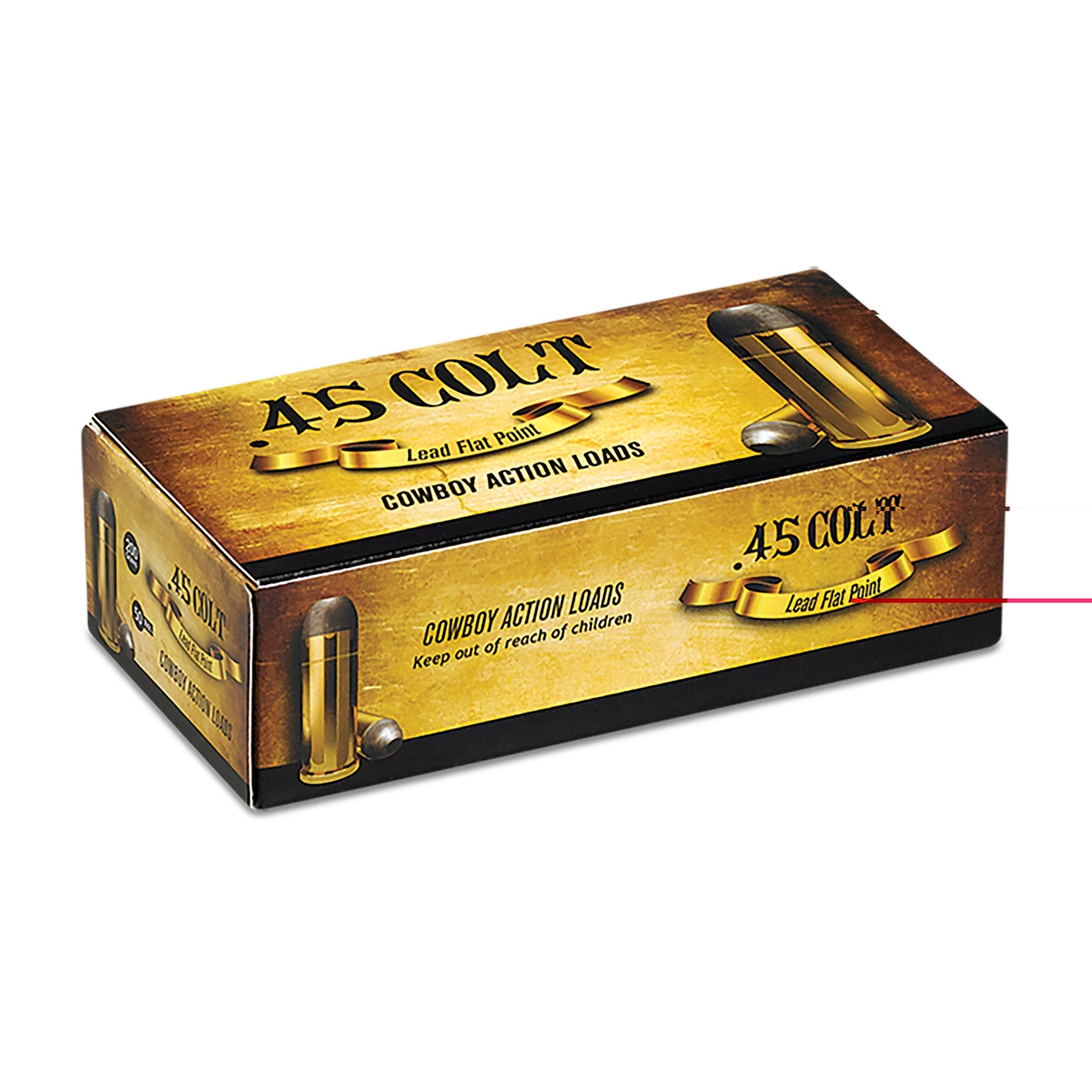 Aguila, 45 Colt 200 Grain Soft Point  (500 Round Case)