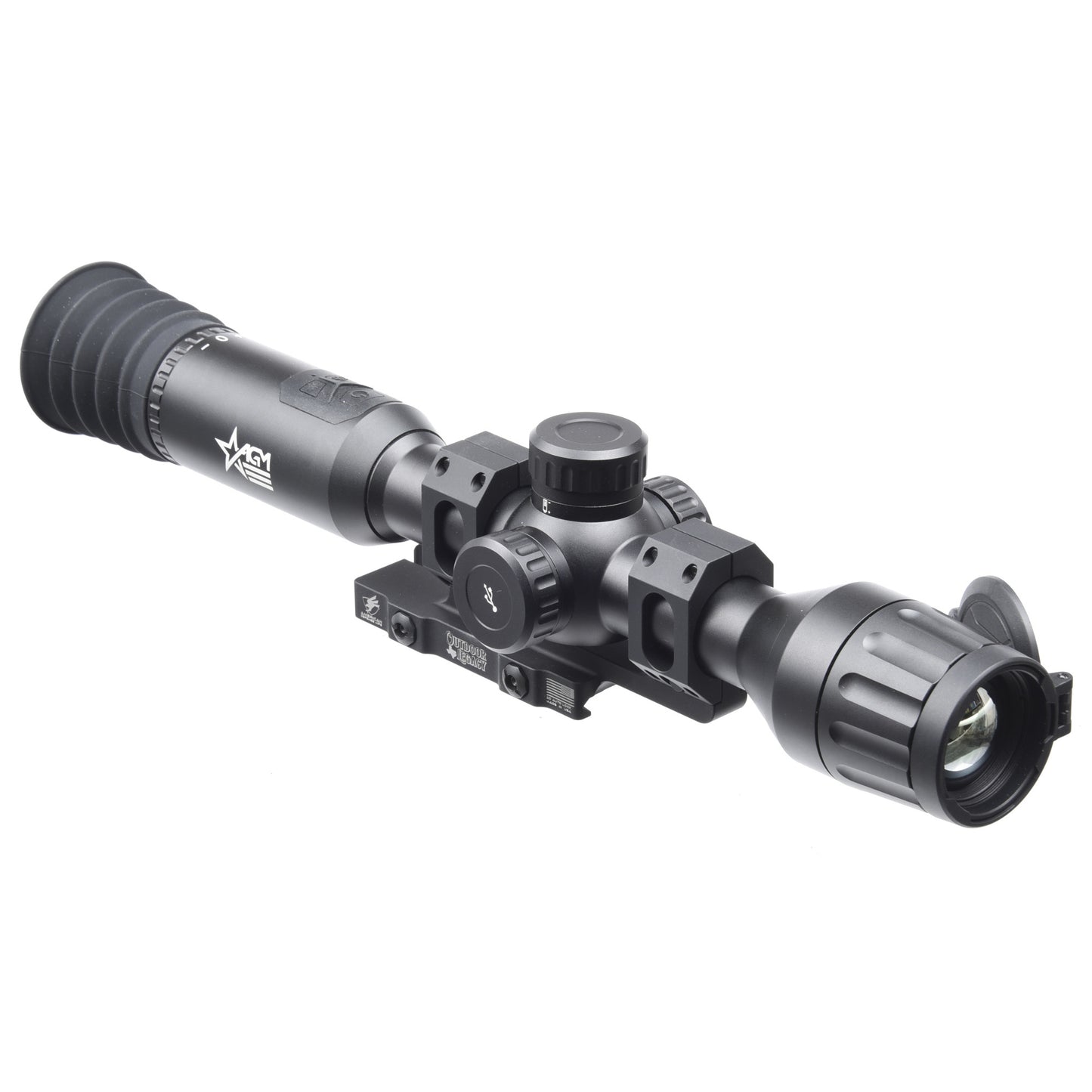 Agm Adder Ts35-384 Scope Blk