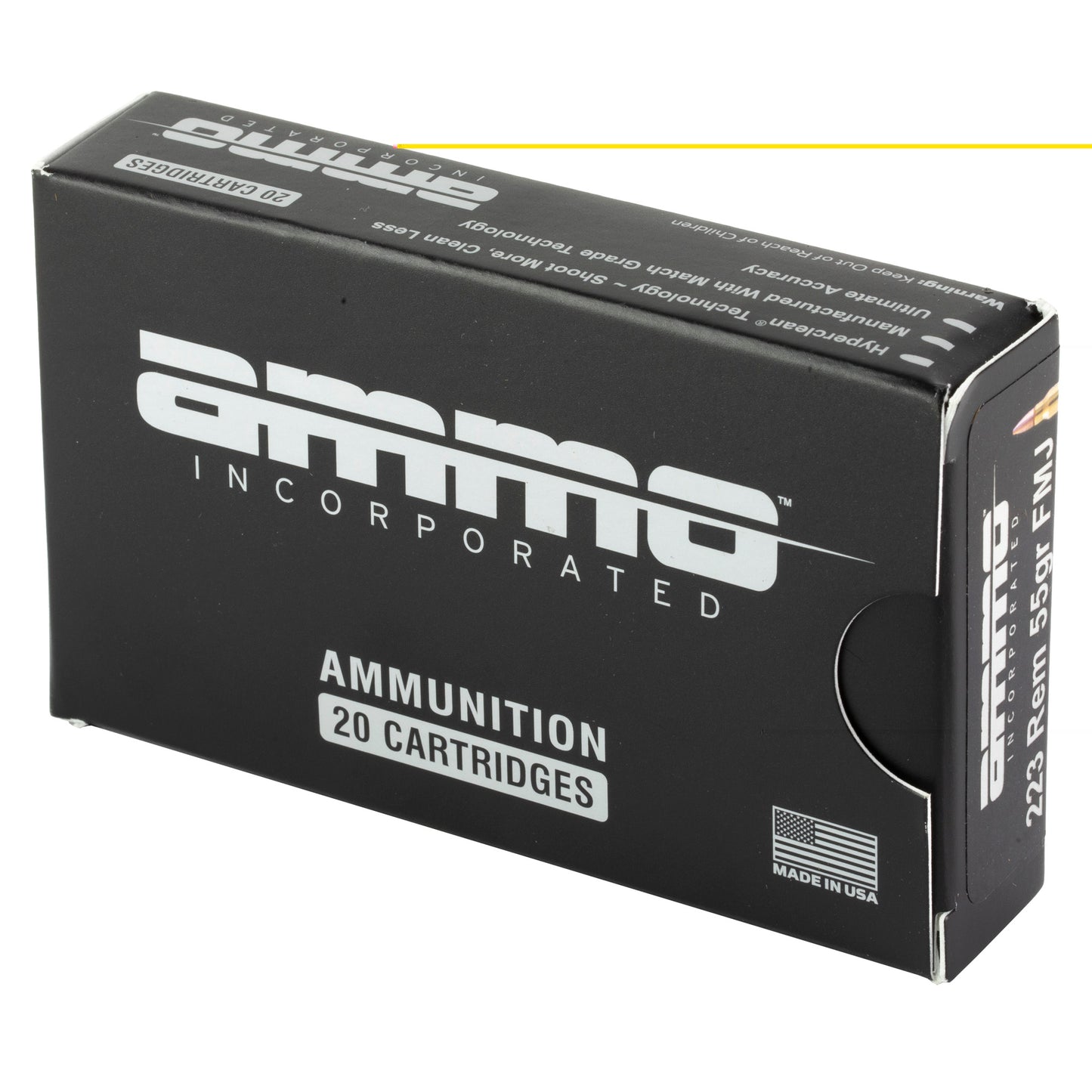 Ammo Inc, Signature, M193, .223 Remington, 55 Grain | FMJ |  (20 Round Box)