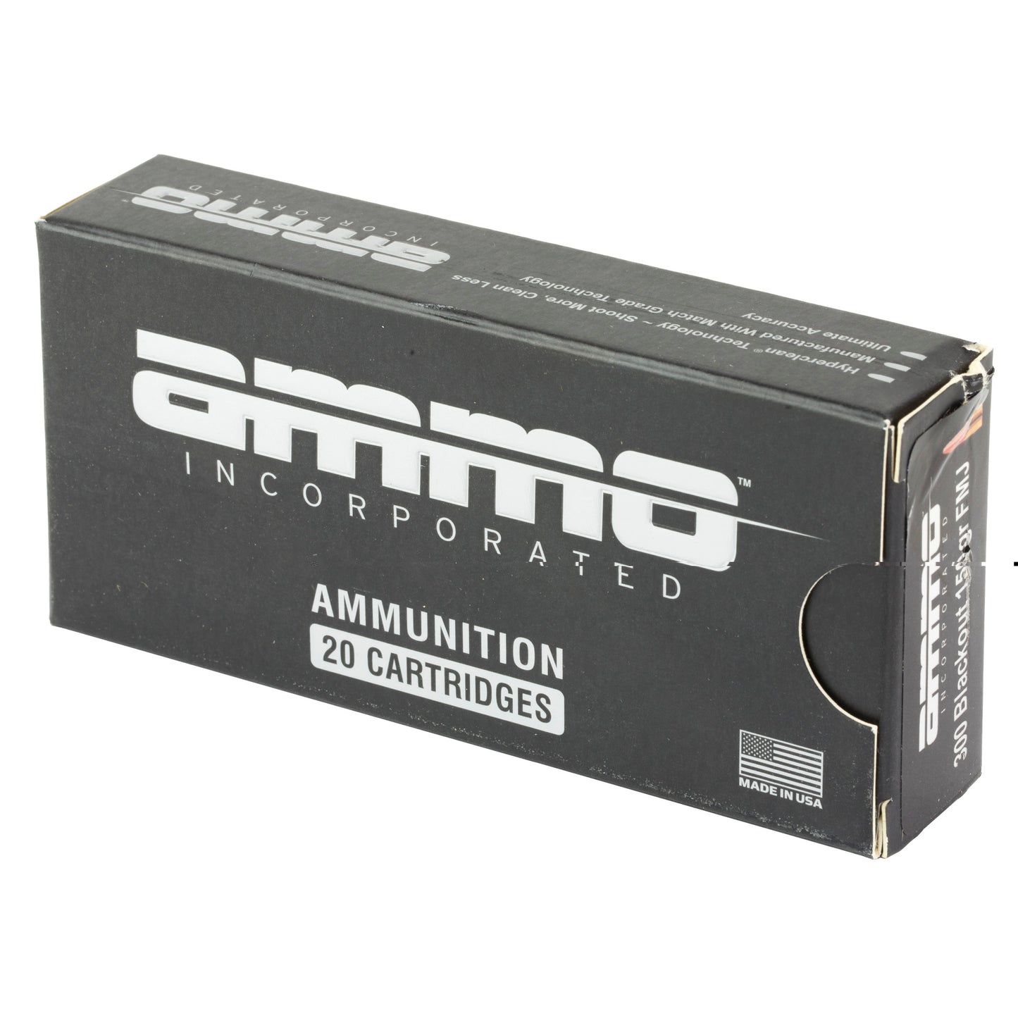 Ammo Inc 300 Blackout 150Gr Full Metal Jacket (20 Round Box)