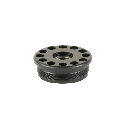 ANECHOIC, DTA Mount, M14X1 LH Thread Pitch, For AnechoX Suppressors, Titanium Construction, Matte Finish, Black