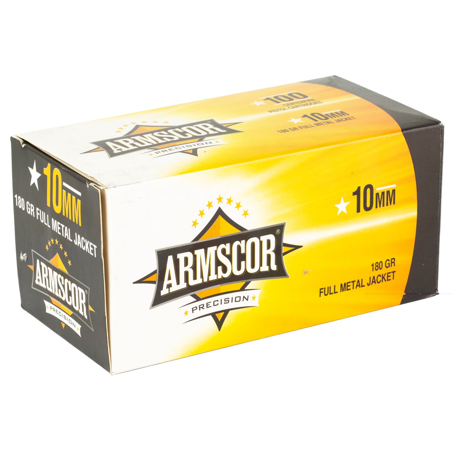 Armscor 10mm 180 Grain |FMJ| (100 Round Box)