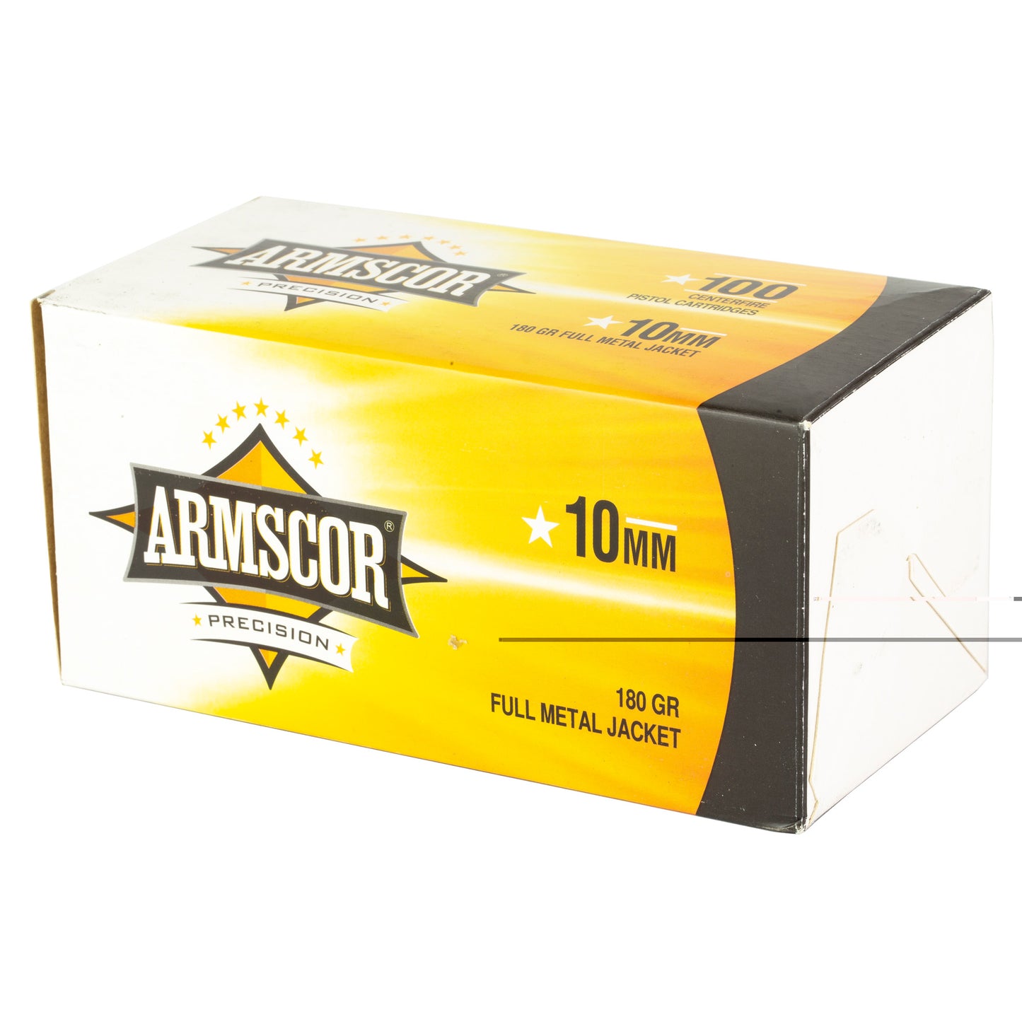 Armscor 10mm 180 Grain |FMJ| (100 Round Box)