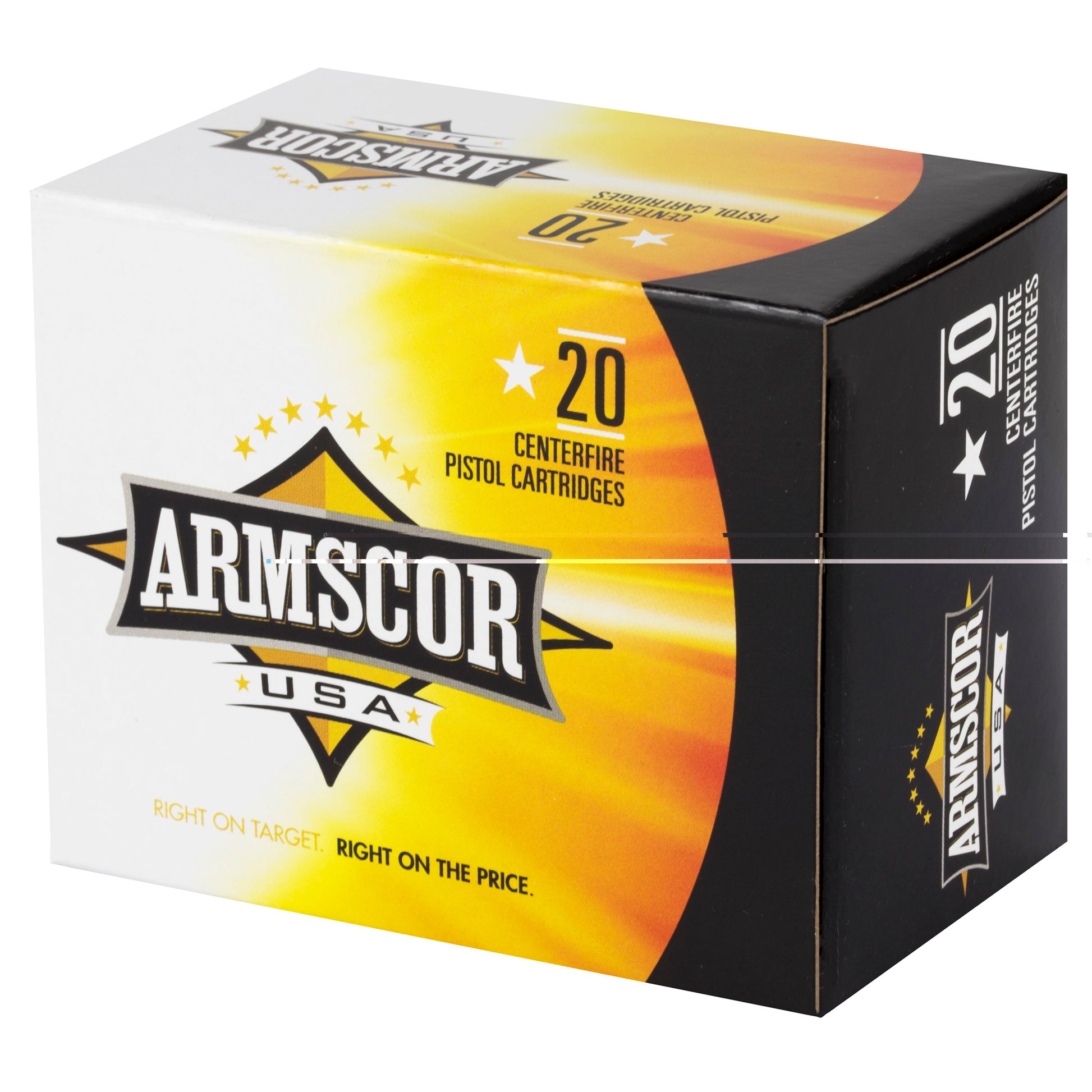 Armscor USA 9mm 124 Grain | Jacketed Hollow Point, JHP | (20 Round Box)