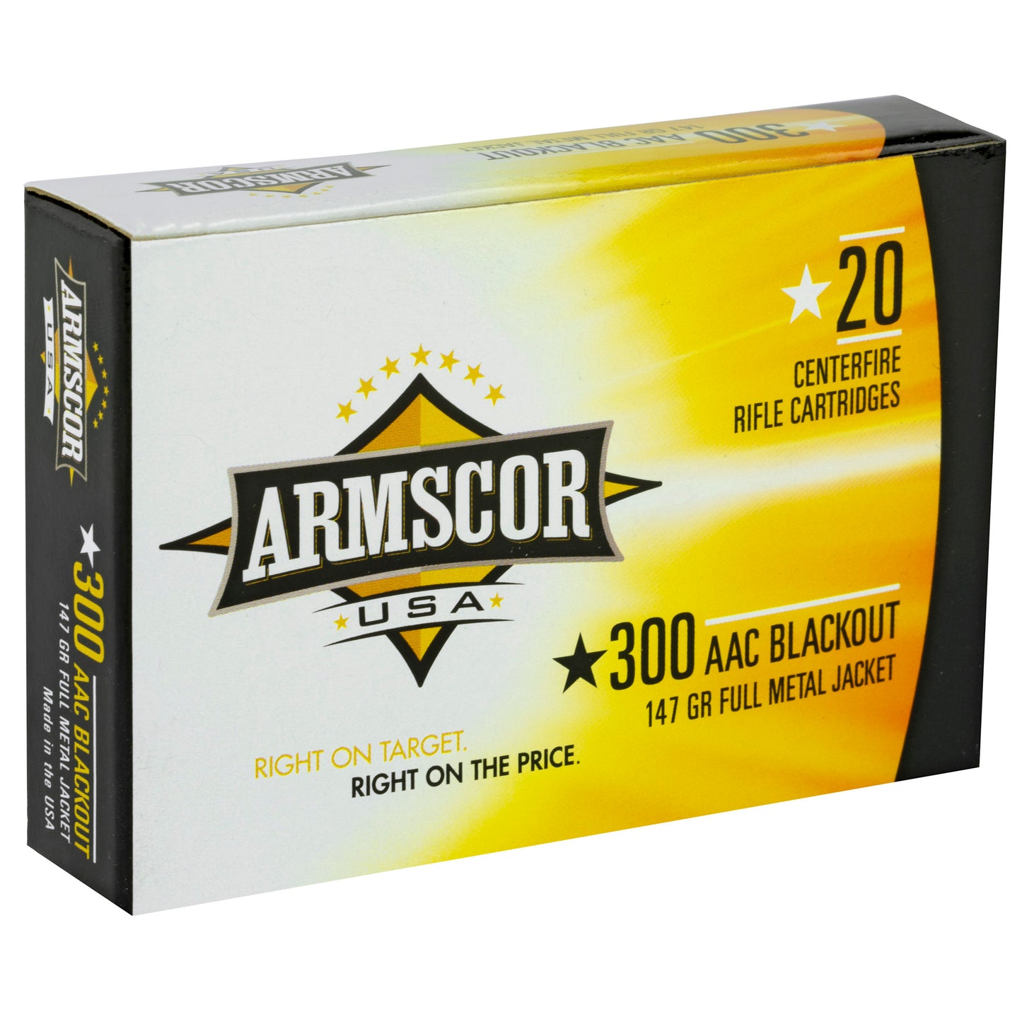 Armscor 300 Blackout 147Gr FMJ (20 Round Box)