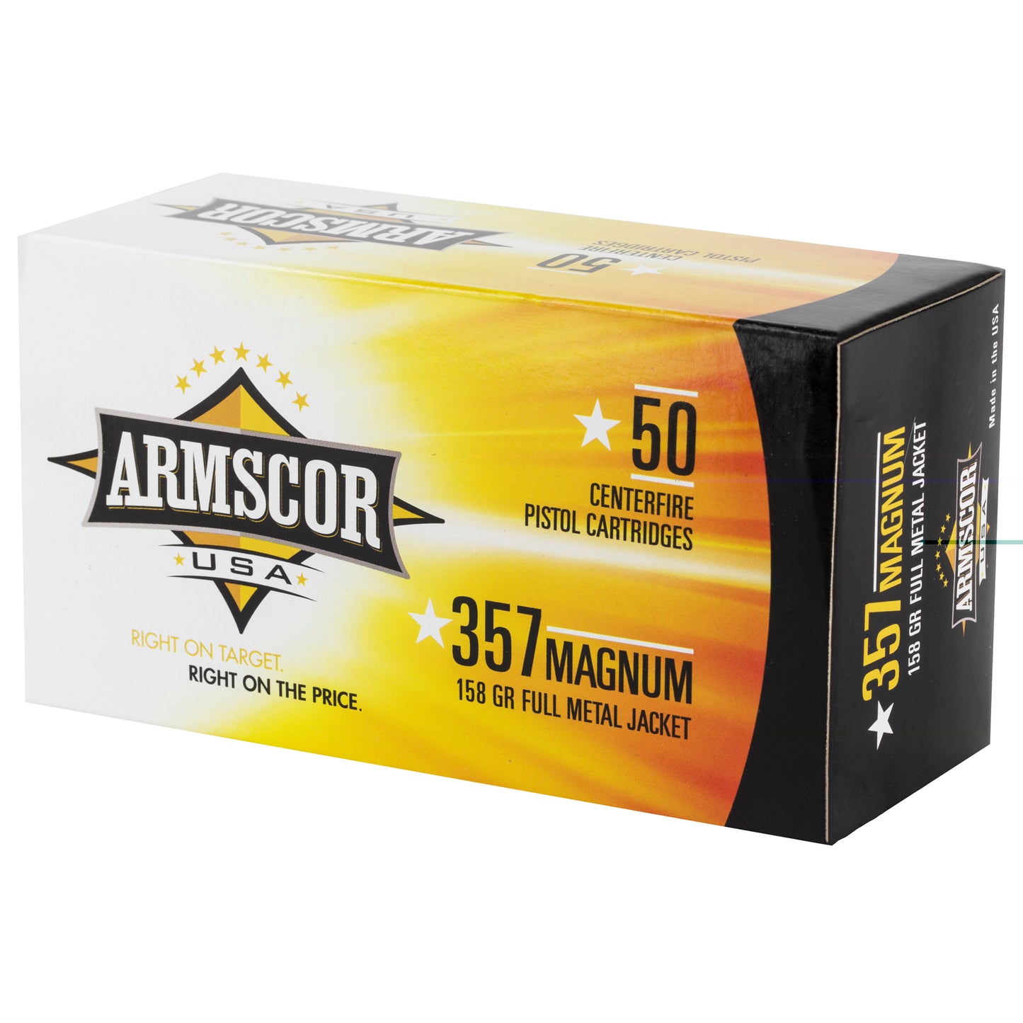 Armscor, 357 Mag, 158 Grain | FMJ |  (50 Round Box)