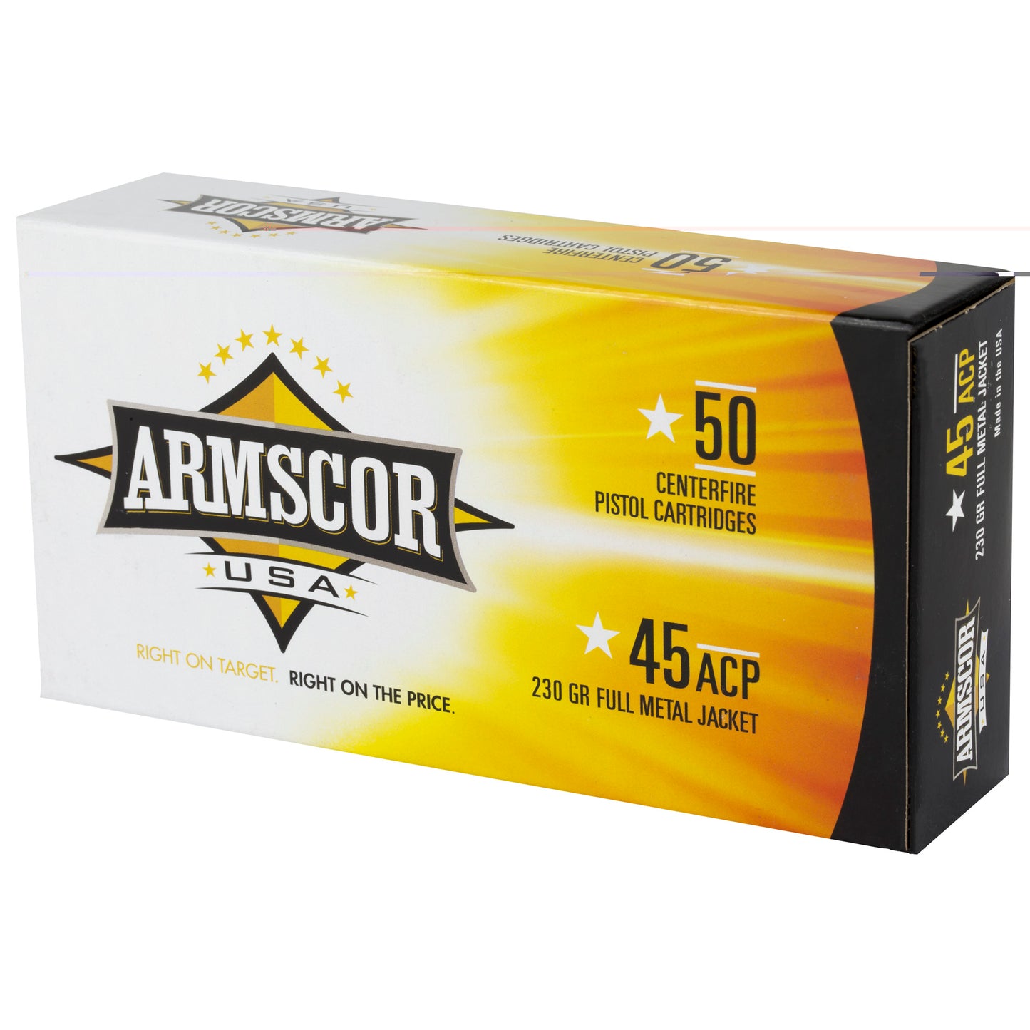 Armscor 45 ACP 230Gr | FMJ | (50 Round Box)