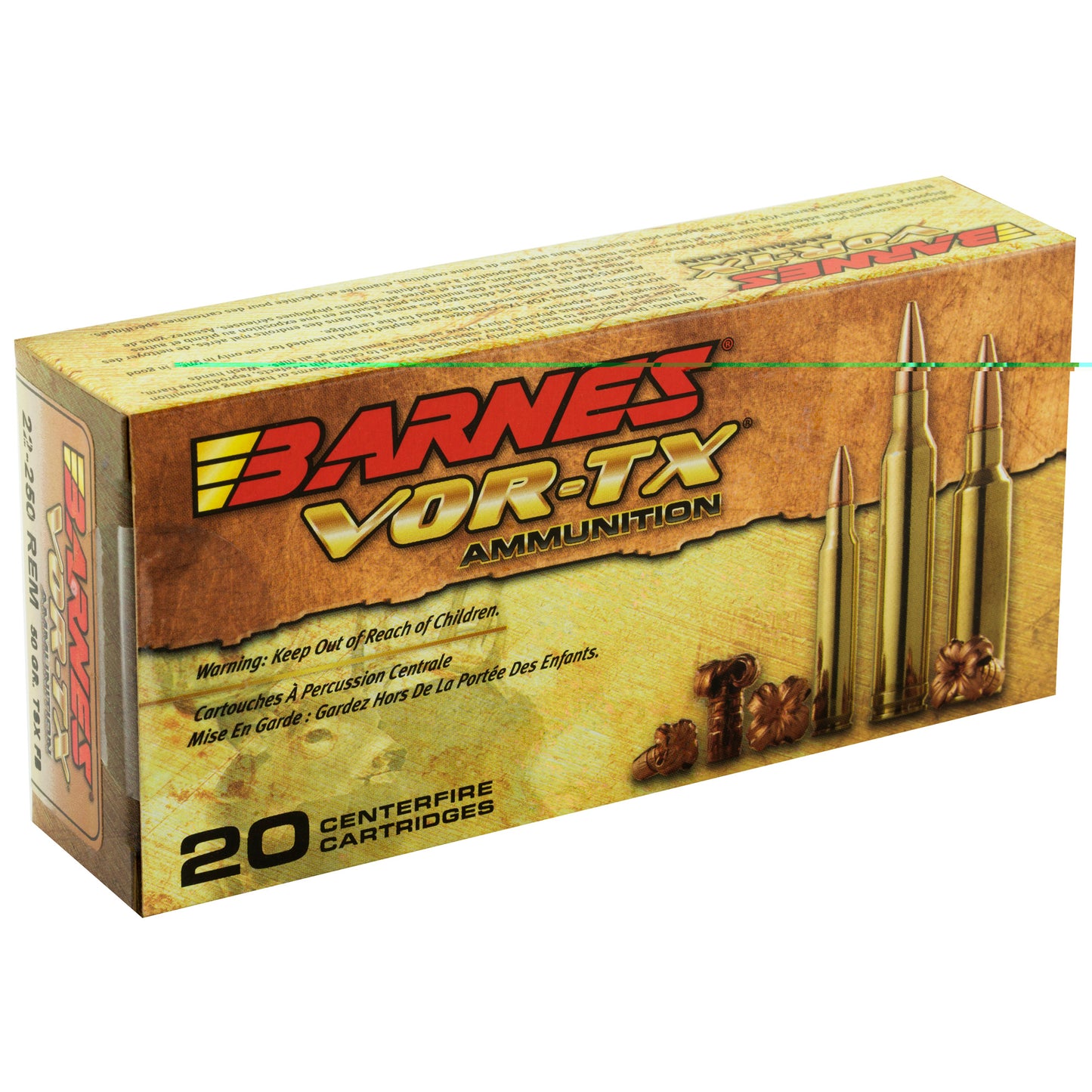 Barnes Vor-tx 22-250 50gr Tsx 20/200