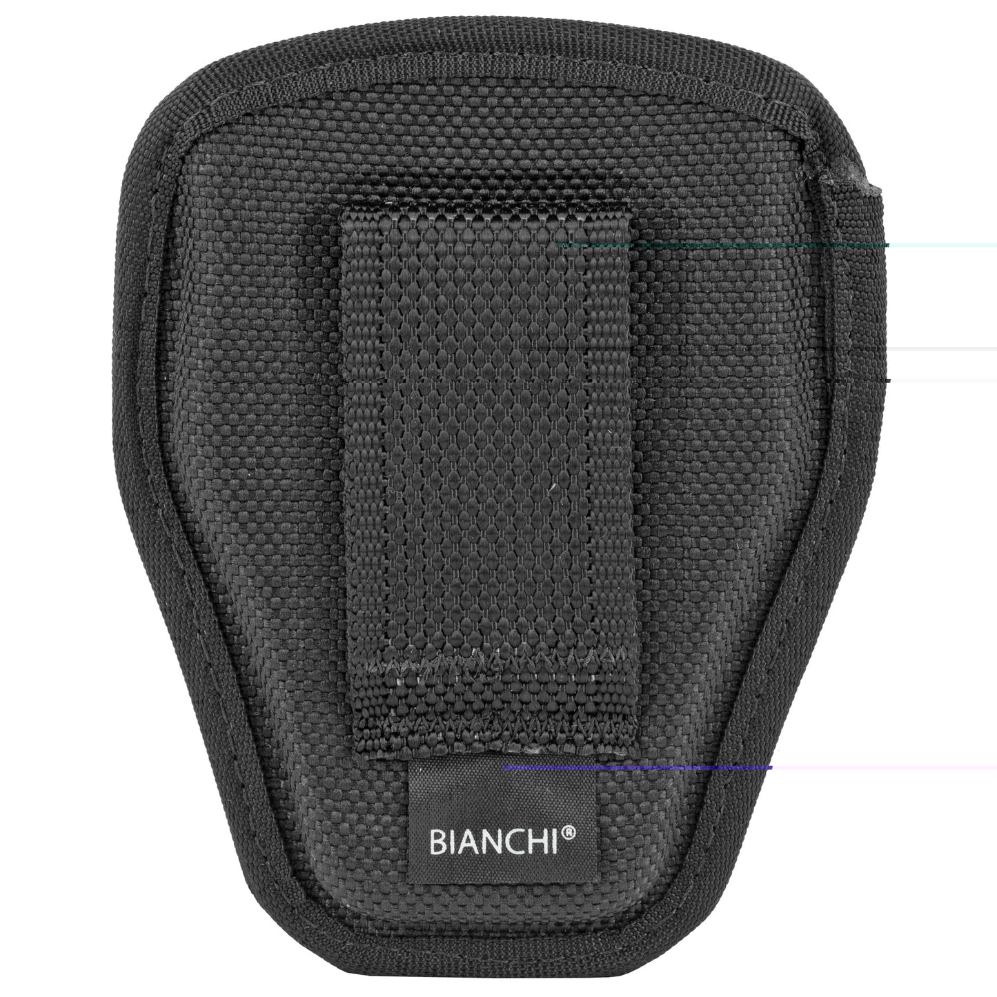 Bianchi 7334 Open Handcuff Case Blk