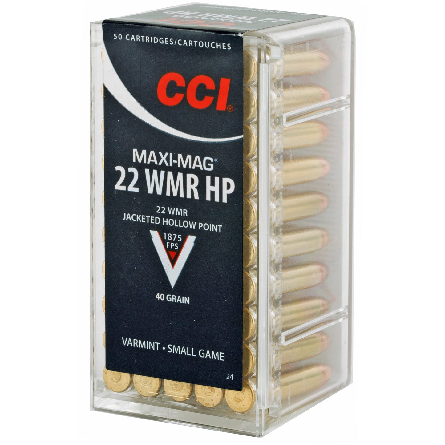 Cci Maxi-mag 22 wmr, 40Gr, Hp 50/2000