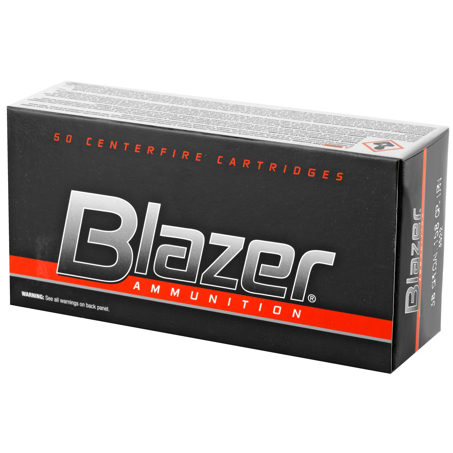 Blazer Ammunition, Blazer, 38 Special, 158 Grain | LRN |  (50 Round Box)