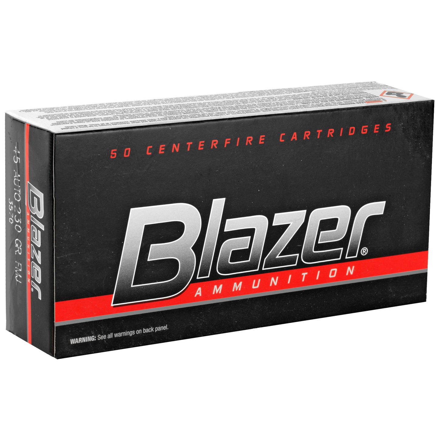 Blazer, 45 ACP, 230 Grain | FMJ |  (50 Round Box)