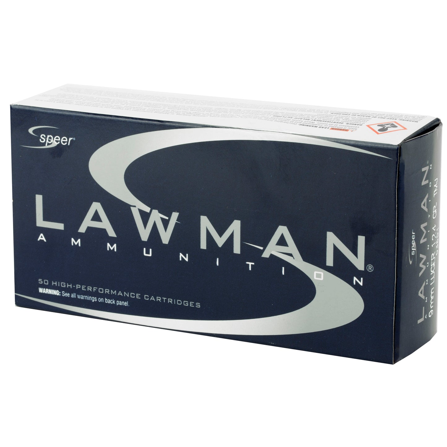 Speer Lawman, 9mm, 124 Grain | TMJ |  (50 Round Box)