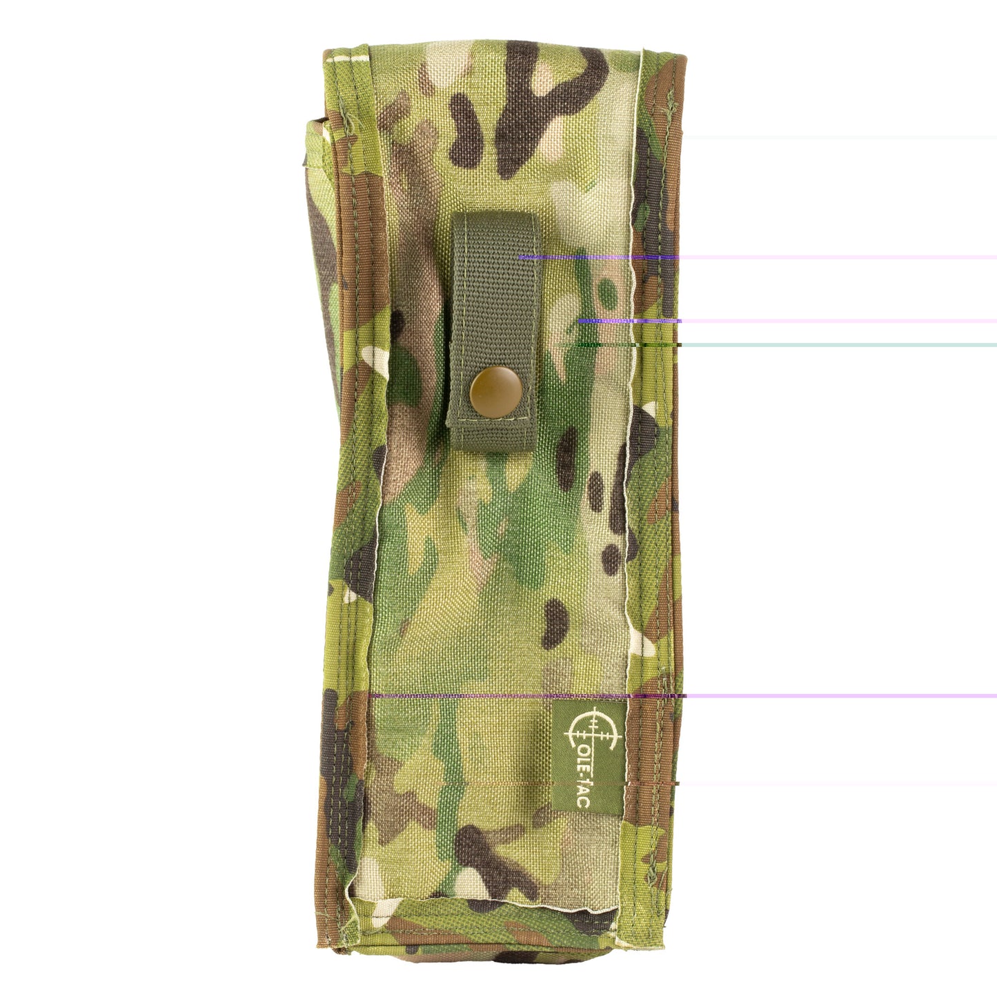 Coletac Vulcan Supp Pouch Mcam Long