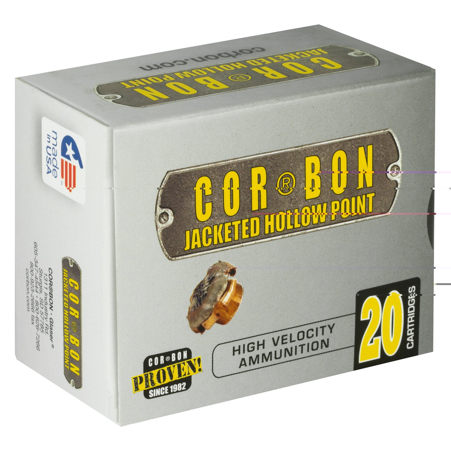 Corbon, 357 Mag, 125 Grain | JHP |  (20 Round Box)