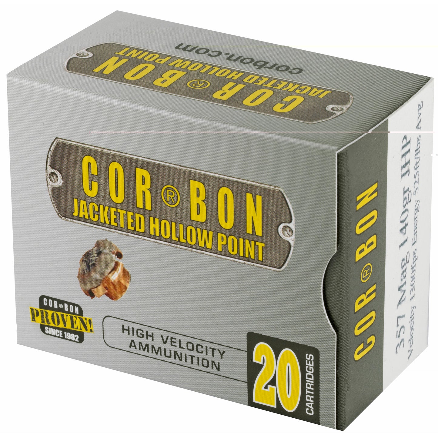 Corbon, 357 Mag, 140 Grain | JHP |  (20 Round Box)