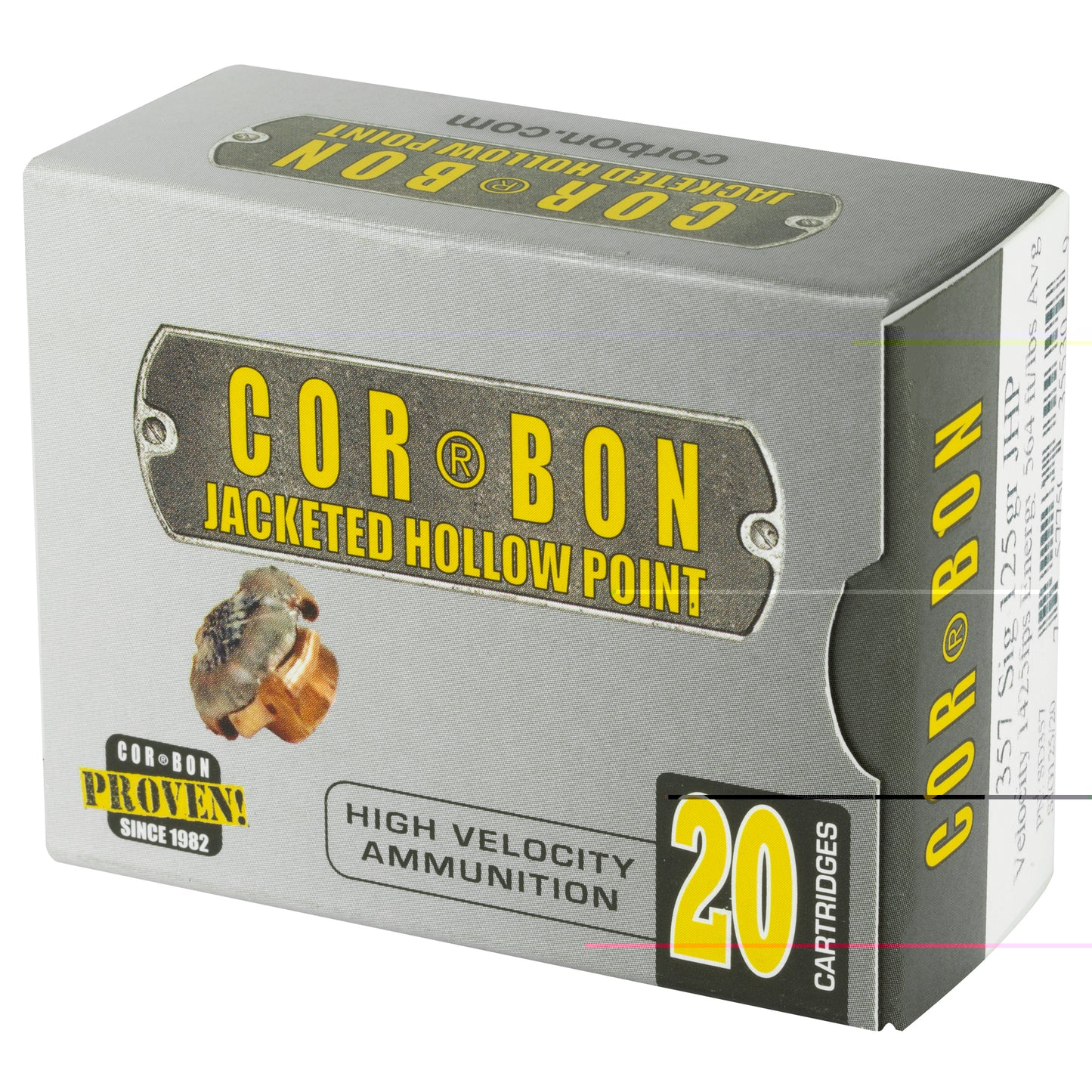 Corbon, 357 Sig, 125 Grain | JHP |  (20 round Box)