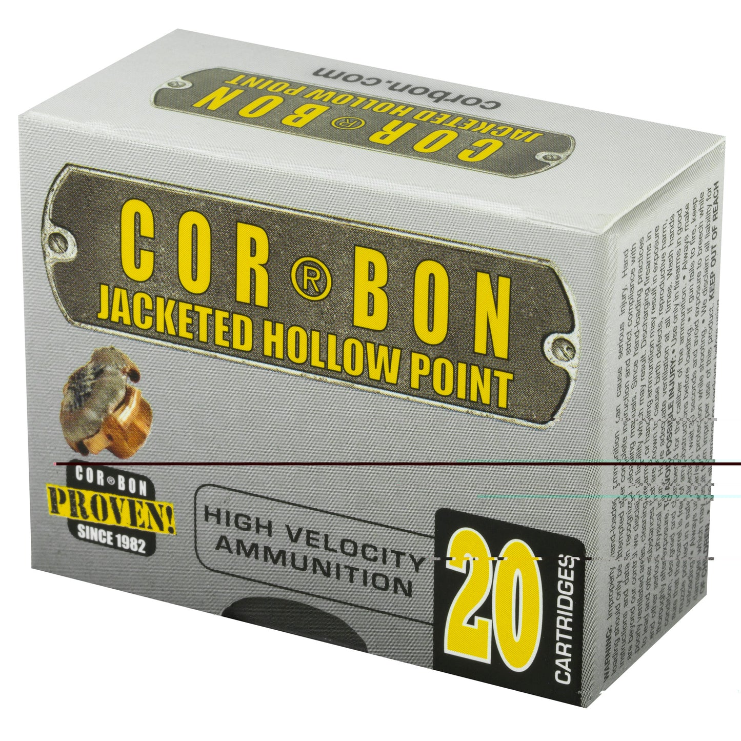 Corbon, 380 Acp, 90 Grain | JHP |  (20 Round Box)