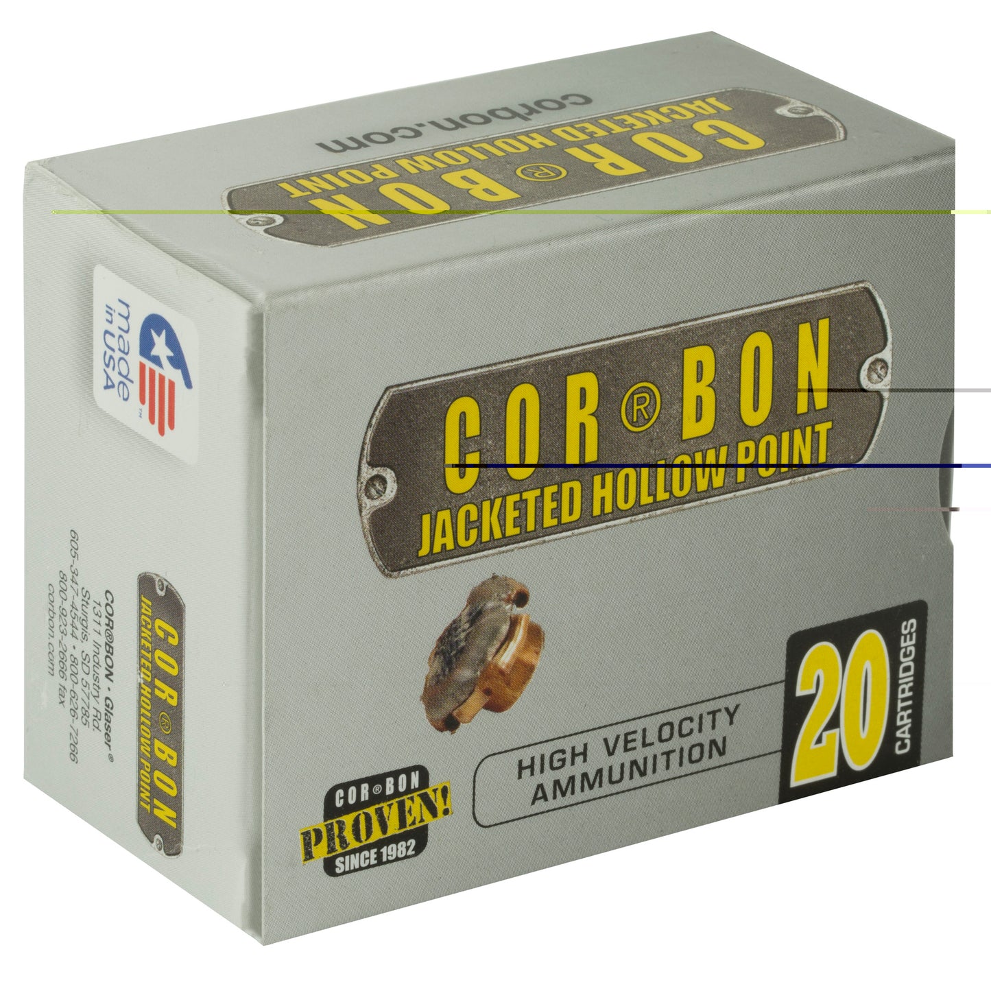 Corbon 45 Colt +P, 200 Grain | JHP |  (20 Round Box)