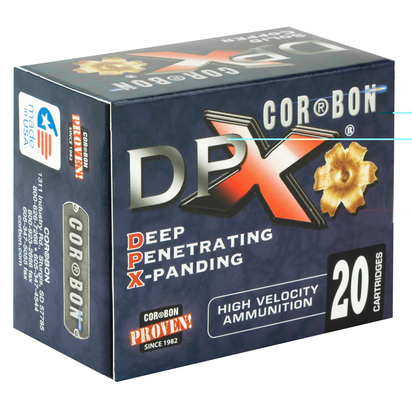 Corbon Dpx 38spl+p 110gr Brnsx 20/