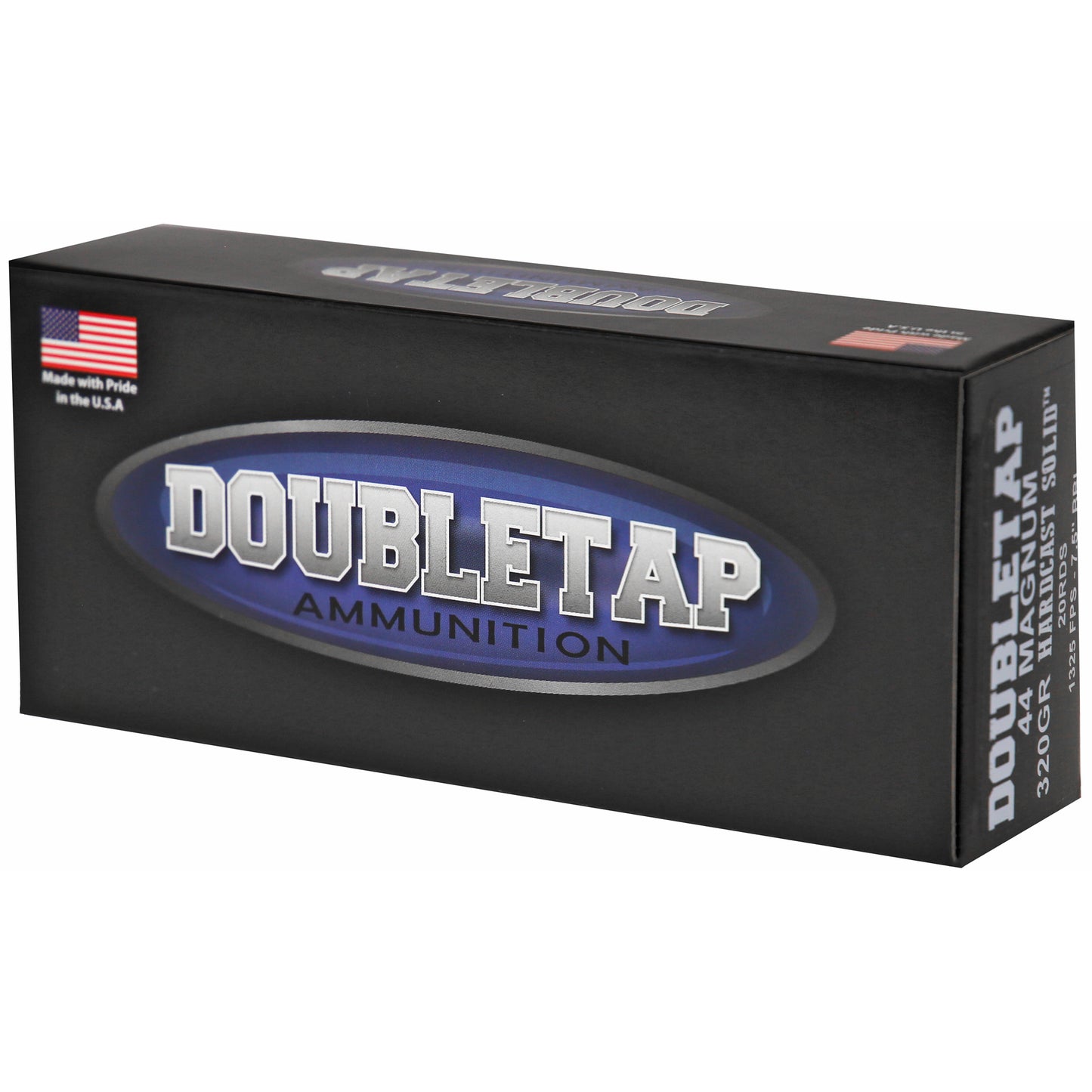 Doubletap Ammunition, 44 Magnum, 320grain,  Hardcast Solid, 20 Rounds per Box