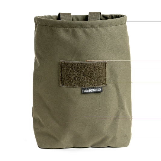 Esd Sap Bucket Dump Pouch Ranger Grn