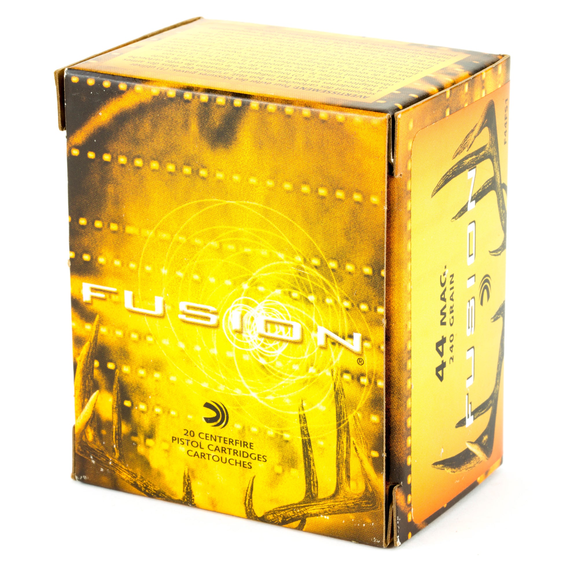 Federal, Fusion, 44 Magnum, 240grain | Bonded Soft Point, BSP | 20 Rounds per Box