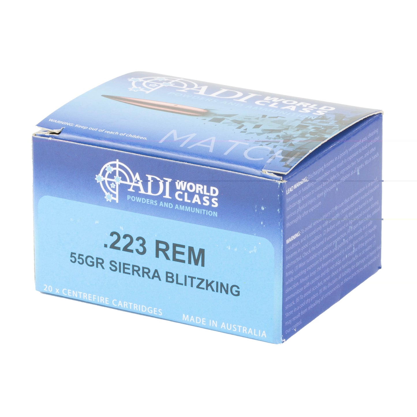 Adi 223 Rem 55gr Sbk Bt 20/200