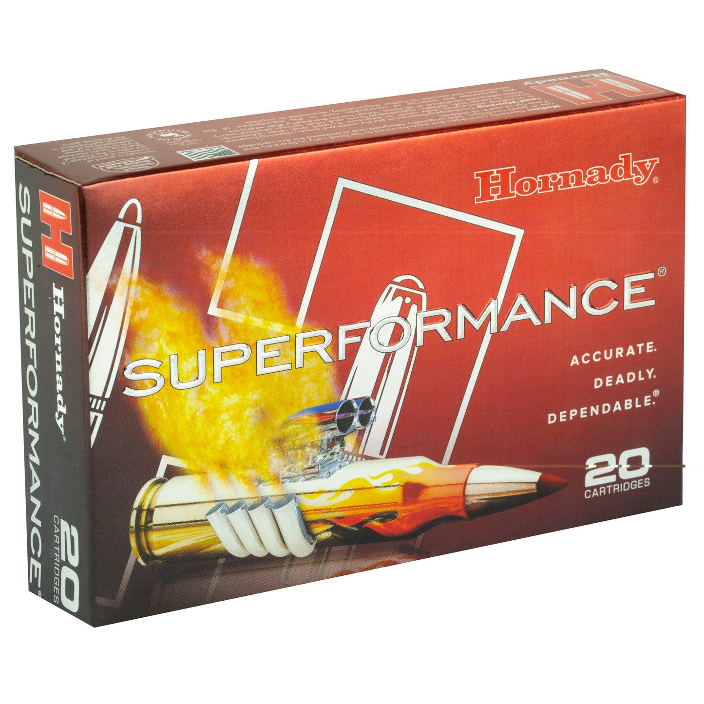 Hornady, SuperFormance, 270WIN, 130 Grain, SST  (20 Round Box)