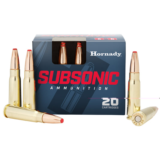 Hornady 7.62x39 255gr Sub-x 20 Round Pack